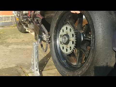 Ducati Quick Wheel Change System