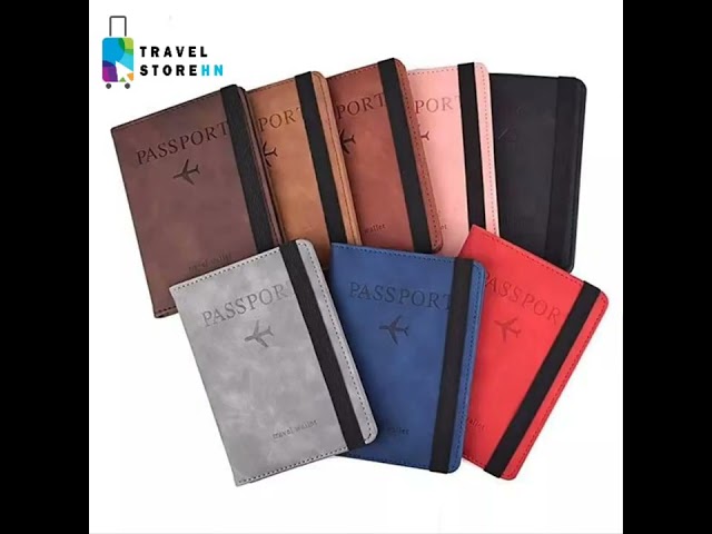 Vídeo relacionado con AOOTE Funda para Pasaporte de Cuero de PU,Porta Pasaporte con Bloqueo RFID,Viajes Accesorios Unisex para Pasaportes Tarjetas Crédito Funda Tarjeta Identific