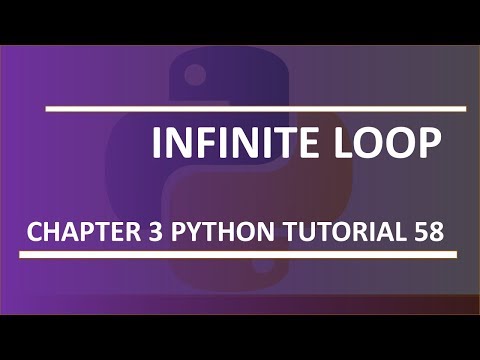 Learn Infinite loop Python tutorial 58 - Mind Luster