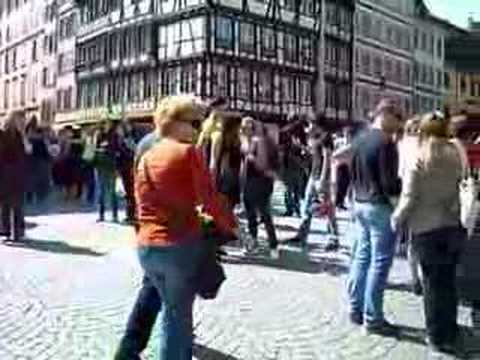 Flashmob Strasbourg: Freeze à la cathédrale