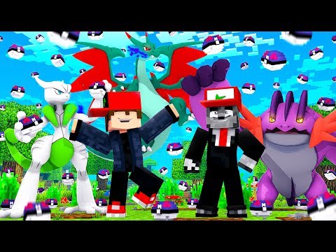 GANHAMOS de PRESENTE 32 MASTER BALL pra POKÉMON no MINECRAFT