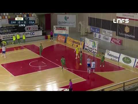 Gol Javi Alonso (1-1) Fútbol Emotion Zaragoza - Osasuna Magna. J15, 1Div. LNFS