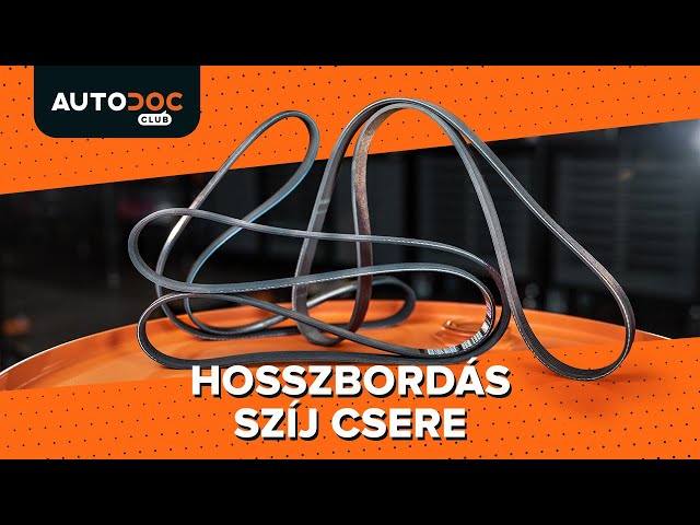 Nézzen meg egy videó útmutatók a CITROËN C1 Hosszbordás szíj csere