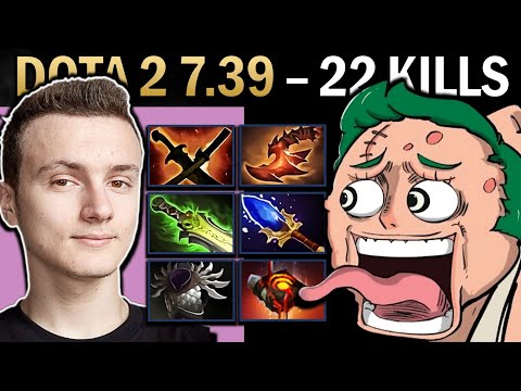Pudge Gameplay with 22 Kills and 7000 HPM - Road to Dota 2 7.40