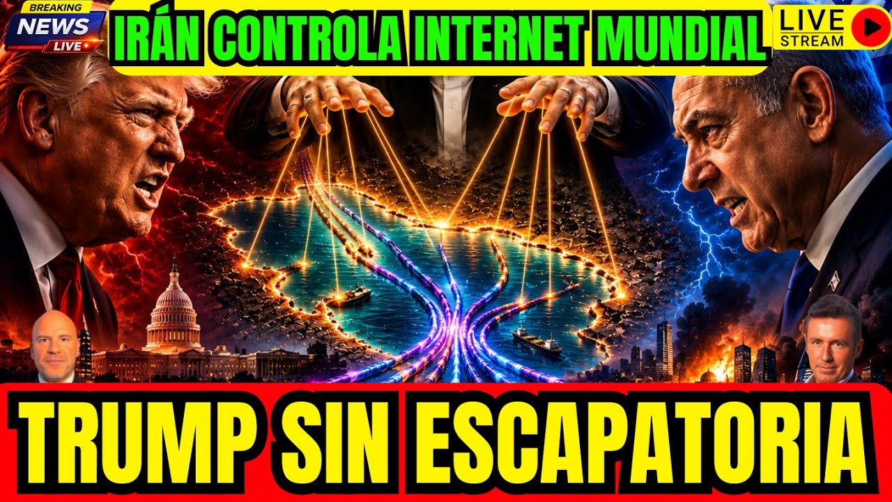 DIRECTO. IRÁN CONTROLA INTERNET. ESCASEZ MUNDIAL DE PETROLEO.TRUMP NETANYAHU CUBA