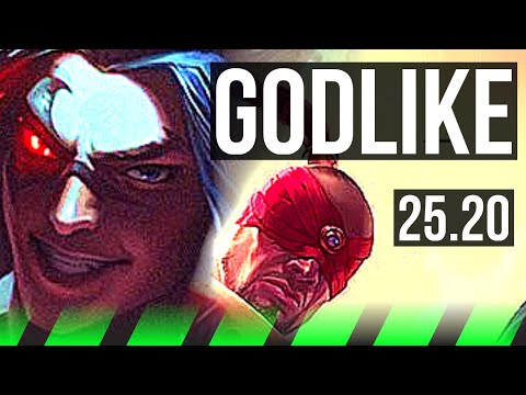 KAYN vs LEE SIN (JGL) | 50k DMG, 29/5/6, Godlike, 600+ games | EUW Master | 25.20