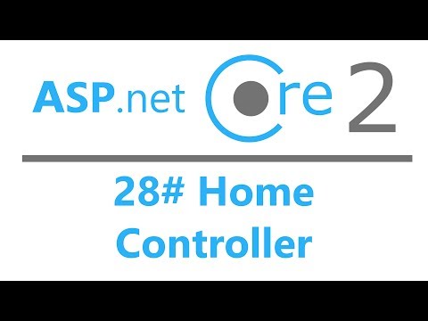 28 Asp Net Core 2 0 MVC Home Controller