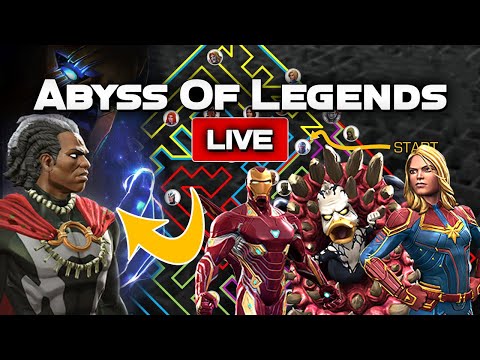 Dr. Voodoo is Taking on Abyss of Legends LIVE - Bring your popcorn! - Marvel Contest Of Champions