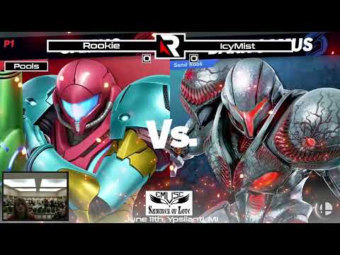 IcyMist (Samus) vs Rookie (Dark Samus) - EMUSC Summer of Love Pools