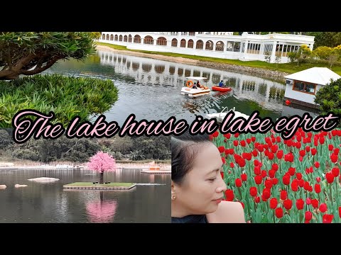 The Lake House in Lake Egret & the beautiful tulips garden🌷
