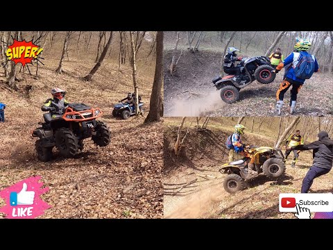 In Padure la Tulcea cu Can Am-ureile