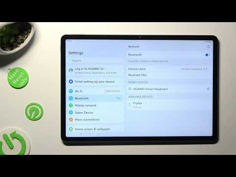 How to Connect Bluetooth Device on Huawei MatePad 11.5