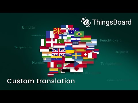 Thingsboard Iot Dashboard Localization Tutorial