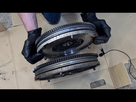 Old vs New Double Mass Flywheel Comparison Test BMW DMF