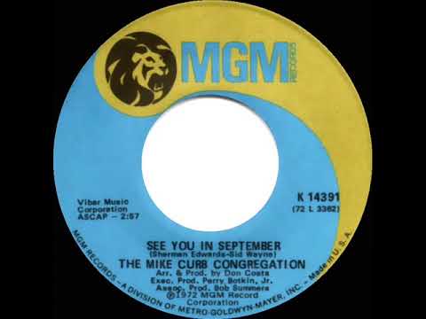 1972 Mike Curb Congregation - See You In September