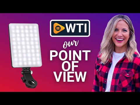 NEEWER LED Selfie Light - WTI product video review