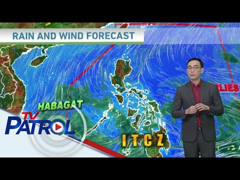 ITCZ magdadala ng pag-ulan, thunderstorms sa bahagi ng Palawan, Visayas, at Mindanao TV Patrol