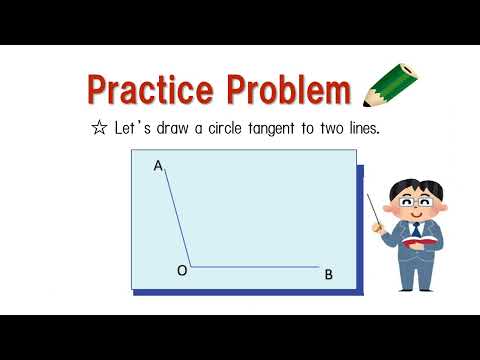 中1＿円の接線＿二直線に接する円の描き方（英語版）
