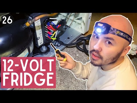 Installing our FRIDGE | And a canal-side CINEMA - 26