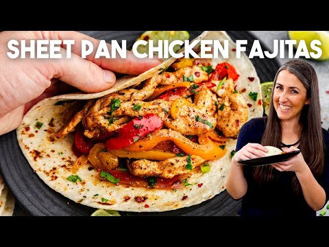 Sheet Pan Chicken Fajitas