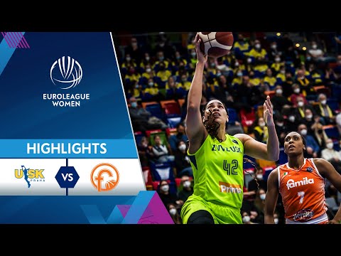 ZVVZ USK Praha - Beretta Famila Schio | Highlights - Quarter-Finals | EuroLeague Women 2021/22