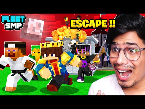 Anshu Bisht - I Escaped The PRISON In FLEET SMP😱| Minecraft