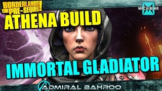 Borderlands The Pre-Sequel: The Immortal Gladiator Athena Build! 1Live Completion File!