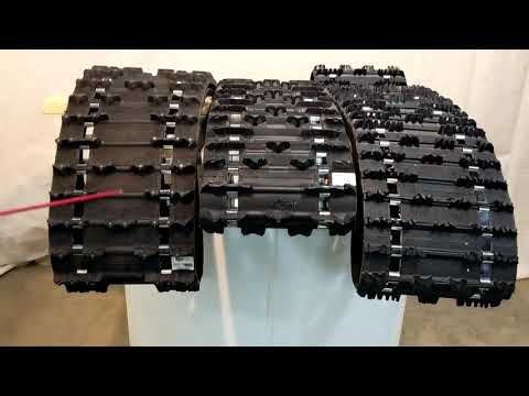 Trail Snowmobile Tracks