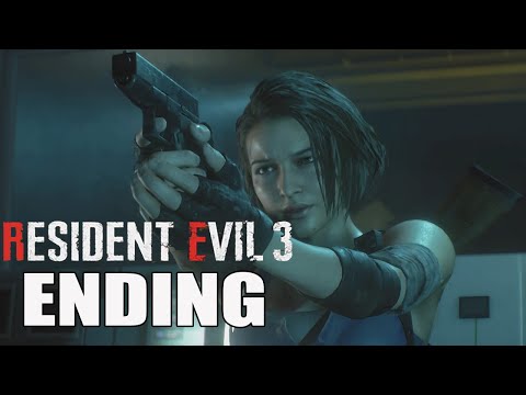 RESIDENT EVIL 3 REMAKE GAMEPLAY WALKTHROUGH PART 8 LAST ENDING
