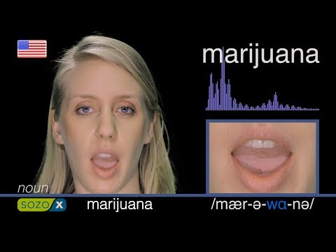 How To Pronounce MARIJUANA - American Pronunciation