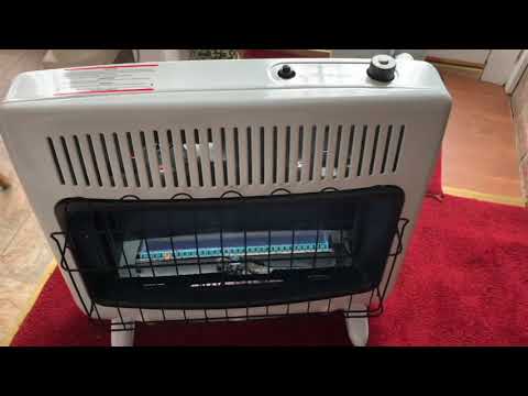 The Mr. Heater 30,000 BTU Blue Flame Vent-Free Propane Heater