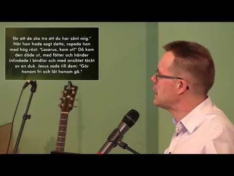 "Jag är uppståndelsen och livet" med Mikael Tilly