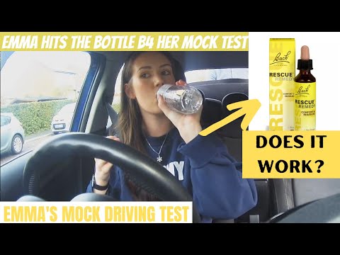 Emmas erste Probe-Fahrprüfung in Großbritannien