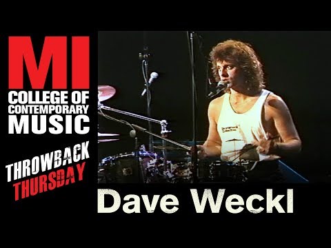 Dave Weckl Live on the Drums | MI Library Throwback Thursday