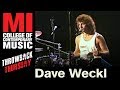 Dave Weckl Throwback Thursday from the MI Library