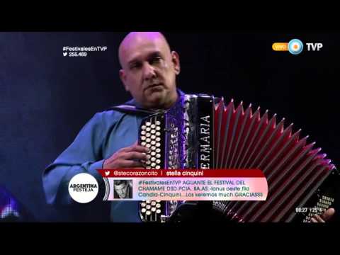 Rudi y Nini Flores en la Fiesta Nacional del Chamamé 2016