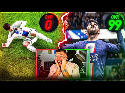 jedes Messi Tor, +1 Rating Upgrade 🔥 0-99 Stats Challenge