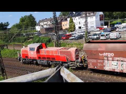 DB 261-085-5 smaller Diesel Engine the workhorse coal train - Oberhausen Germany August 2023