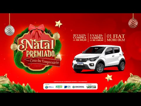 SORTEIO - NATAL PREMIADO NO COMÉRCIO DE VALENÇA-BA