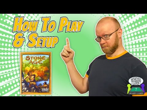 How to setup and play the classic Stone Age