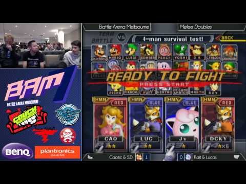 Bam 7 Melee Doubles - Caotic & S.D vs Kait & Lucas