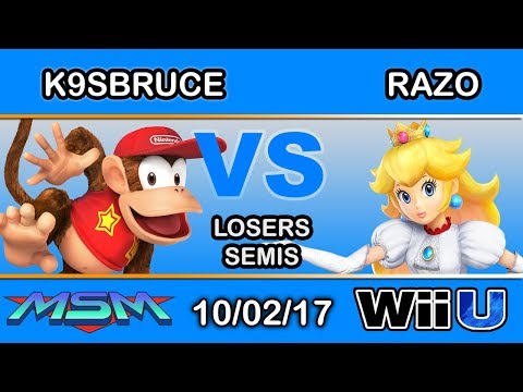 MSM 116 - MF LH | K9sbruce (Diddy Kong) Vs. tHB | Razo (Peach) Losers Semis