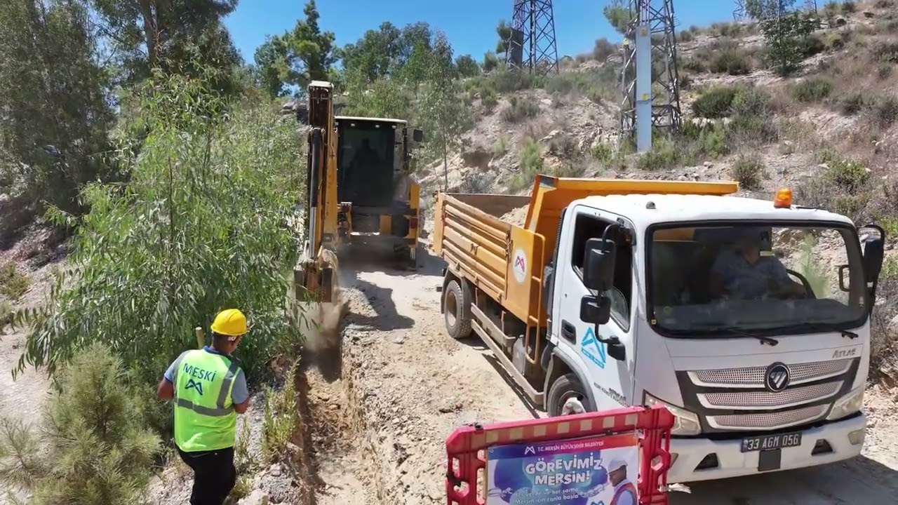 MESKİ’DEN ANAMUR’DA İÇME SUYU BASINÇ SORUNUNA KALICI ÇÖZÜM