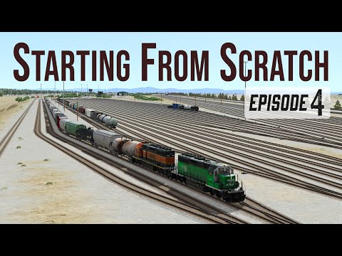 Starting From Scratch ep 4 - Run 8 Train Simulator Tutorial - Supply Trains & Hump Yards