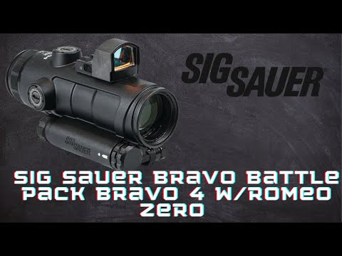 Sig Sauer Battle Pack Bravo 4 w/ Romeo Zero