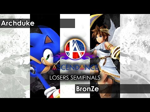 Smash 4: Archduke (Sonic) V BronZe (Pit) - Ascendance 28 Tournament SSB4