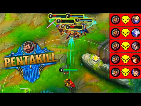 Wild Rift: FASTEST PENTAKILLS & OUTPLAYS EVER!