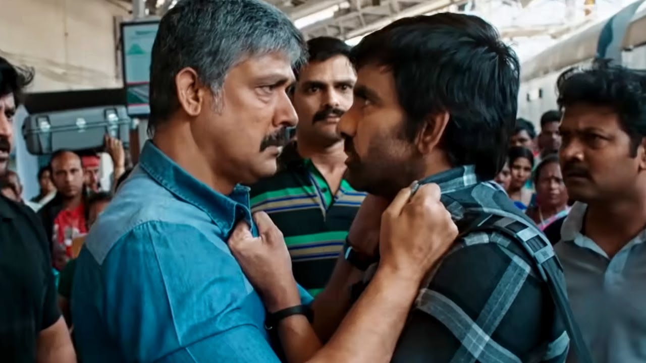 रवि तेजा जाने अंजाने आईपीएस ऑफिसर से भिड़ गया | Nela Ticket Movie 