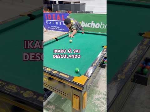 Pernambuquinho deu todos estouros para o Ikaro de iaçu #sinuca #bilhar #snoker