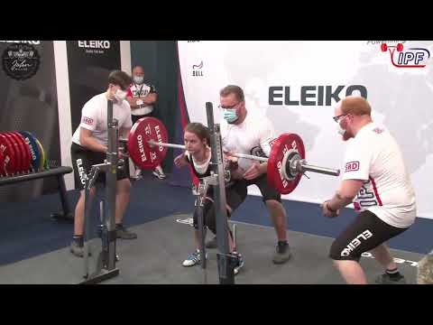 Elizaveta Nikitina - 5th Place 380kg Total - 52kg Class 2021 IPF World Women's Classic